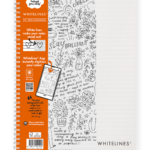 Whitelines A4 Lined Notebook - Whitelines